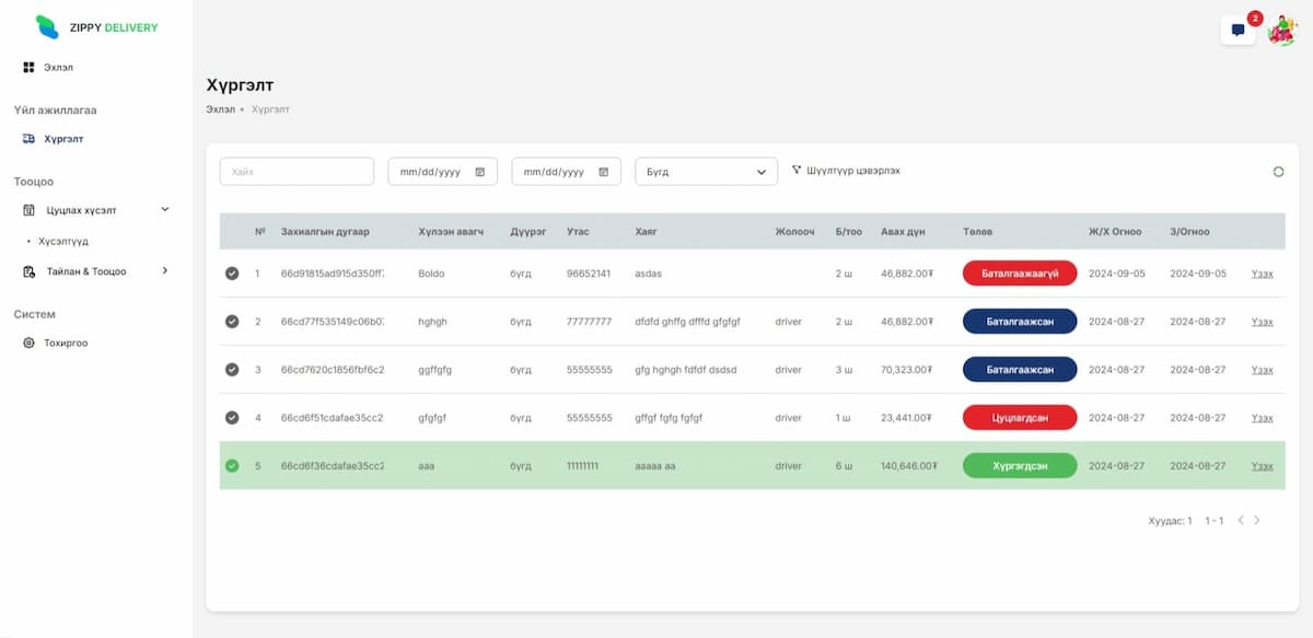 Нүүр хуудас #3